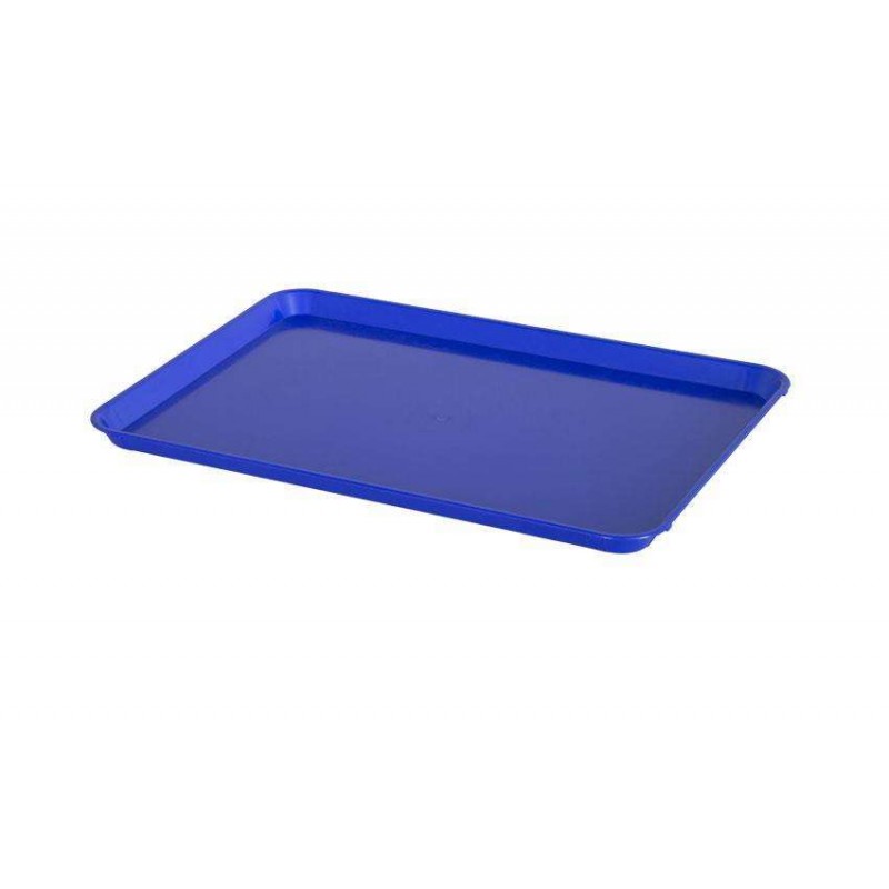 Plateau ABS 580 x 410 mm 6 couleurs - bleu